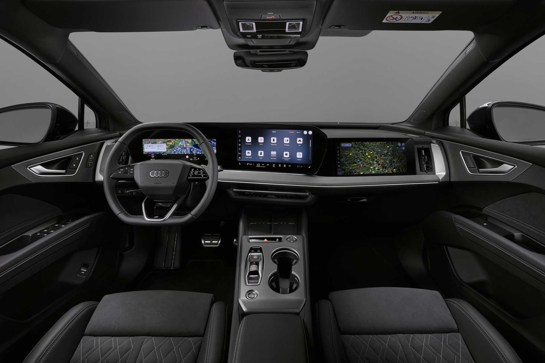 Audi Q4 Sportback e-tron foto interior salpicadero