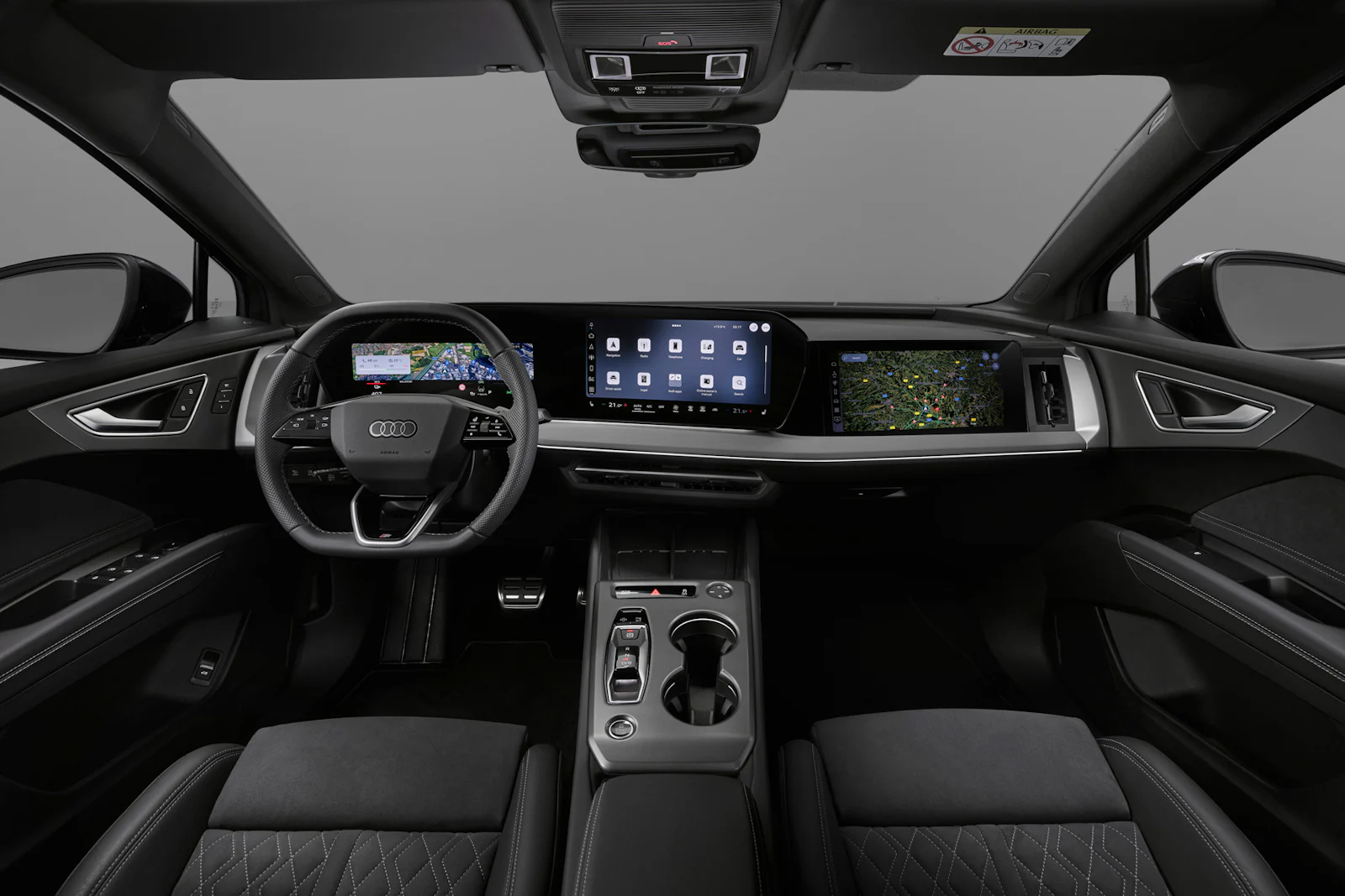 Audi Q4 Sportback e-tron foto interior salpicadero