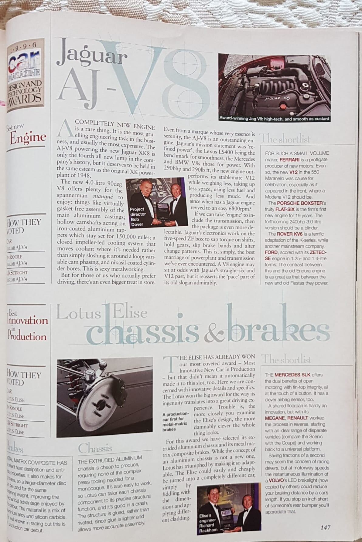 Antigua revista para aficionados al motor años 90