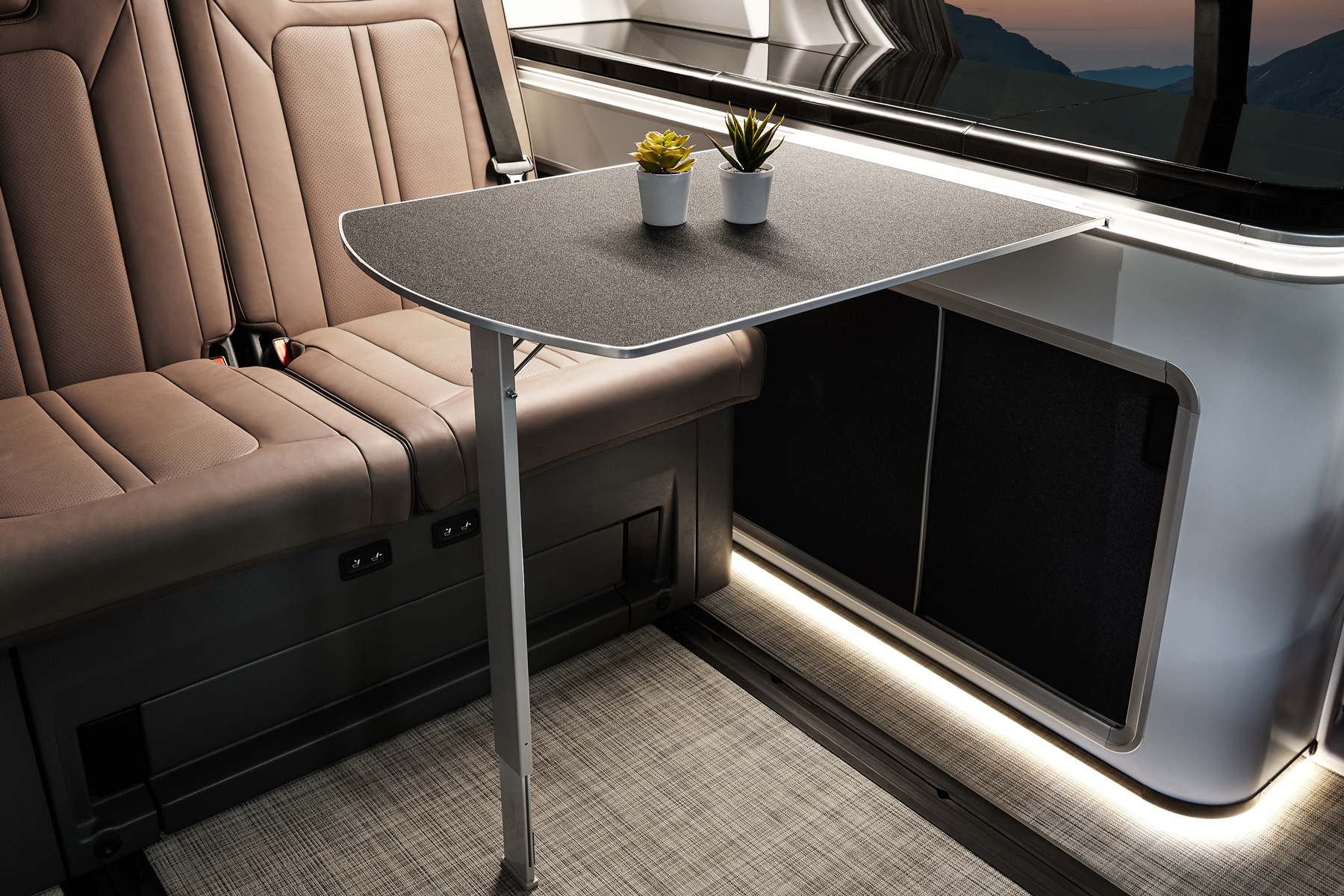 Hyundai Staria Concept Camper interior