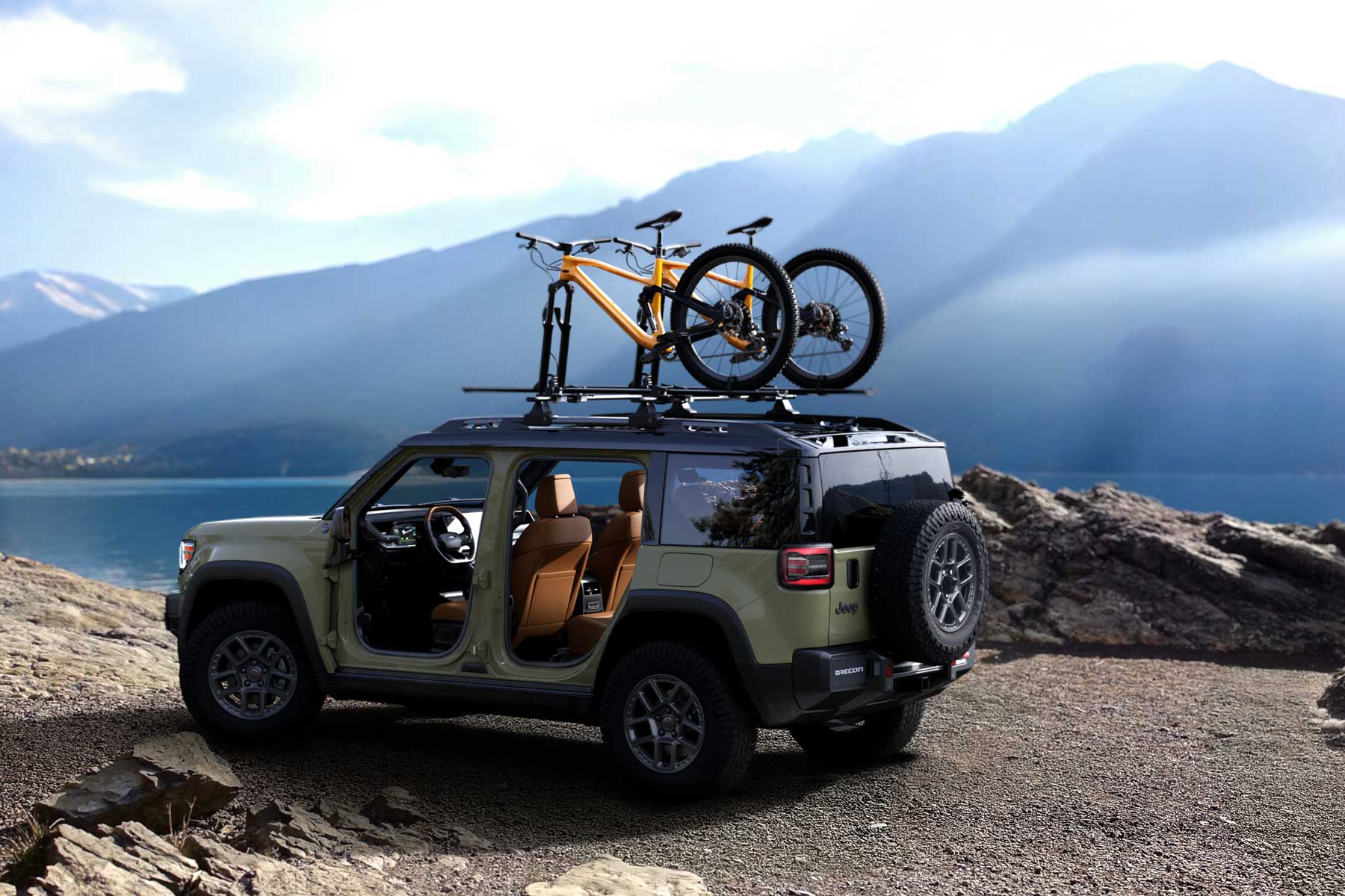 Jeep Recon 2026 foto exterior dinámica