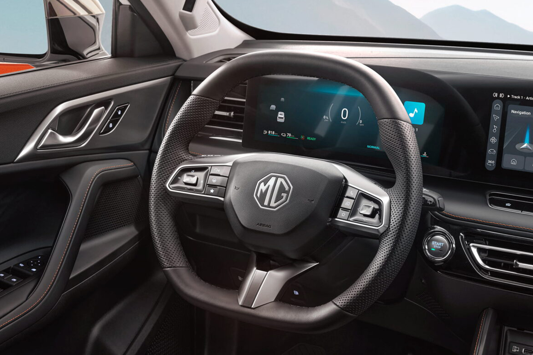 MG HS Hybrid+ foto interior