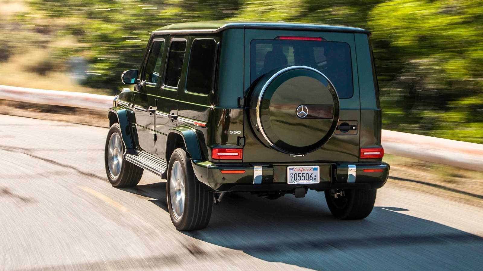 Vista conducción Mercedes Clase G