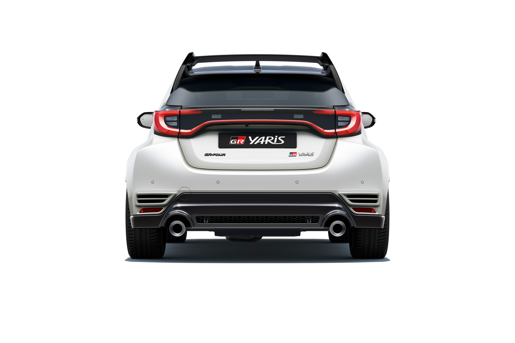 Toyota GR Yaris 2026 exterior estática trasera