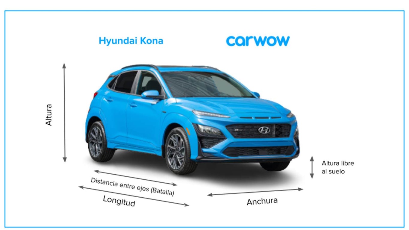 Medidas y maletero del Hyundai Kona carwow
