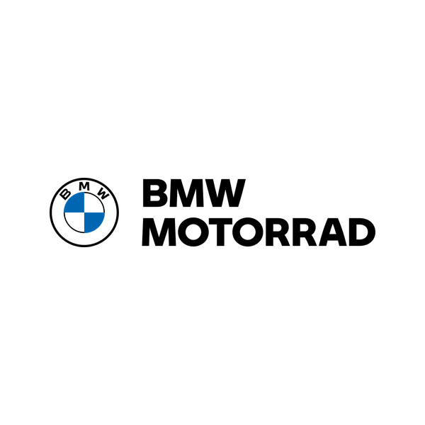 Logo de BMW Motorrad: el círculo de BMW junto a las palabras BMW MOTORRAD