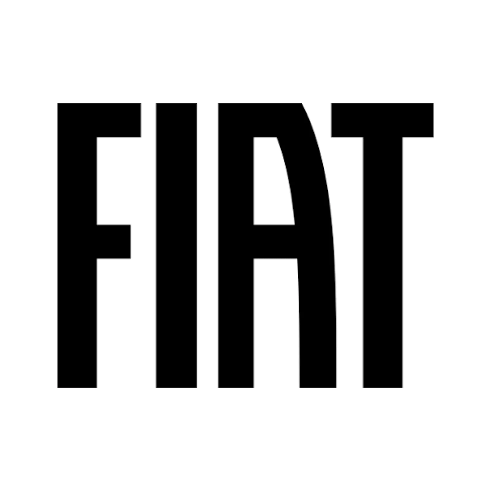 Logo de Fiat Logo de Fiat: las letras FIAT en mayúsculas