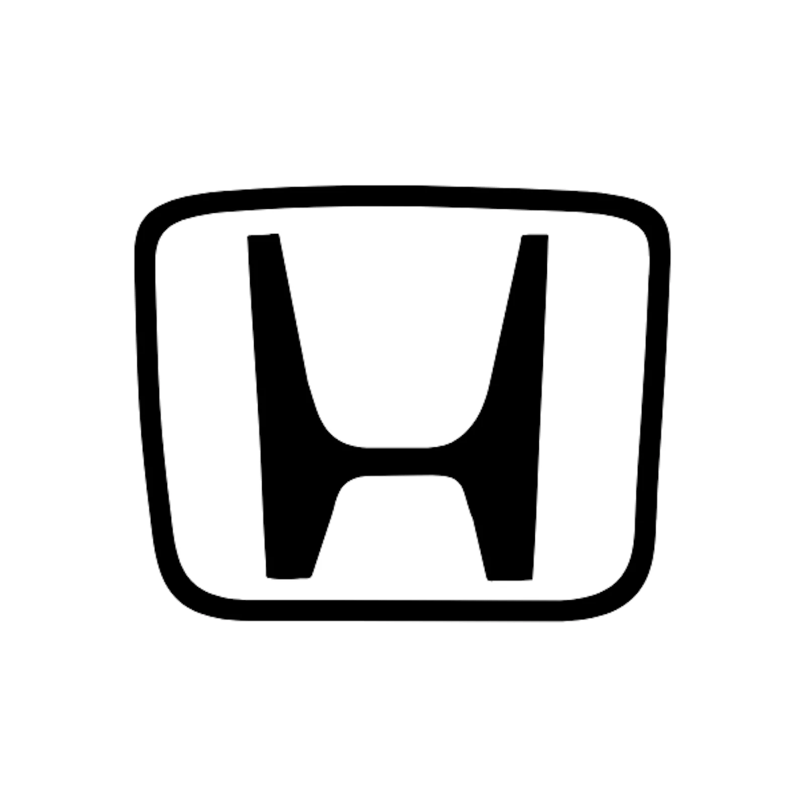 Logo de Honda Logo de Honda: una H dentro de un rectángulo redondeado