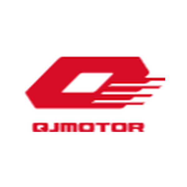 Logo de QJMotor: una Q roja con líneas de velocidad