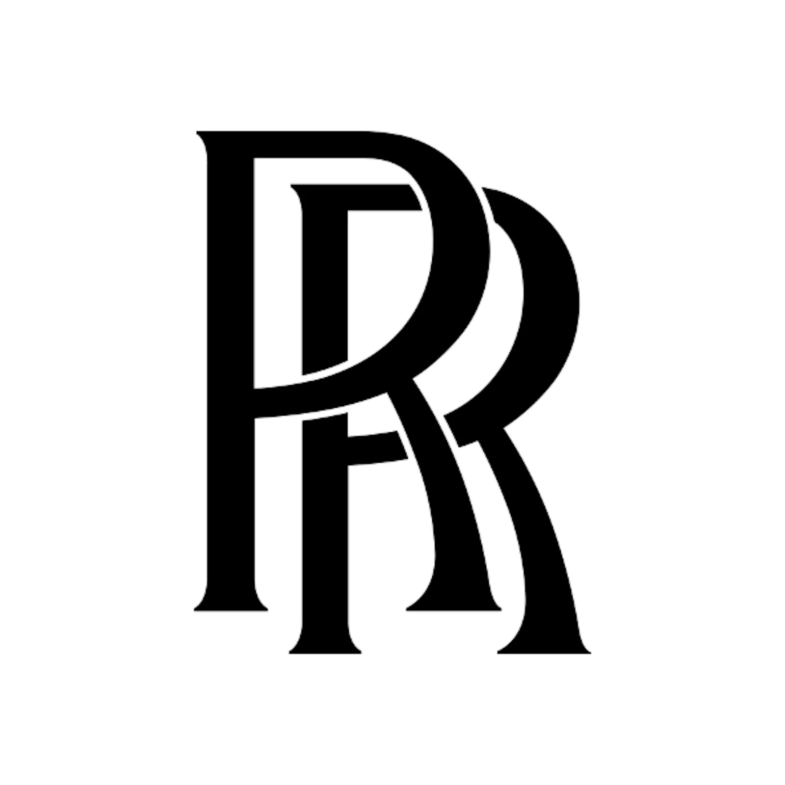 Logo de Rolls-Royce Logo de Rolls-Royce: dos R superpuestas