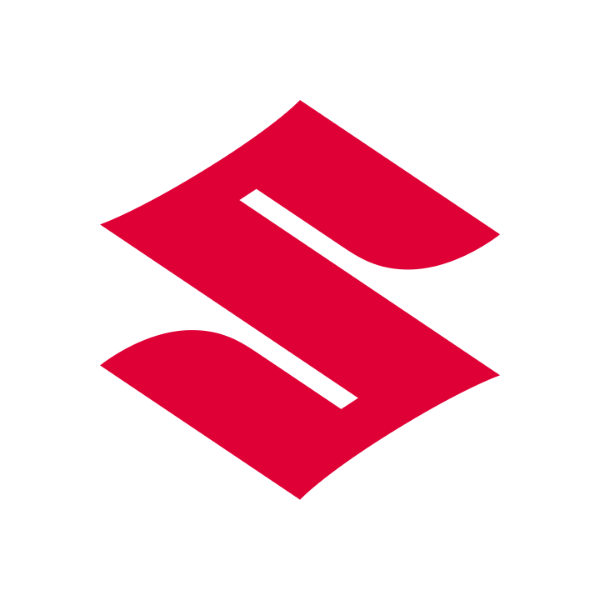 Logo de Suzuki: una S roja de trazos angulosos