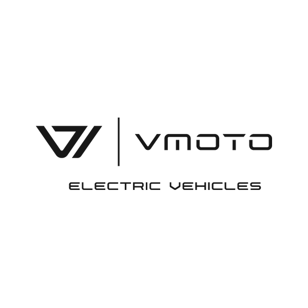 Logo de Vmoto: una V junto al nombre VMOTO