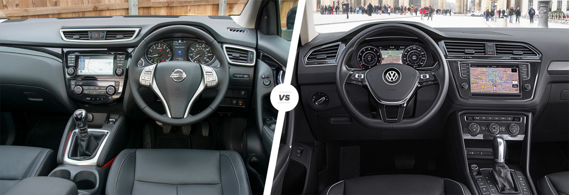 Qashqai vs tiguan