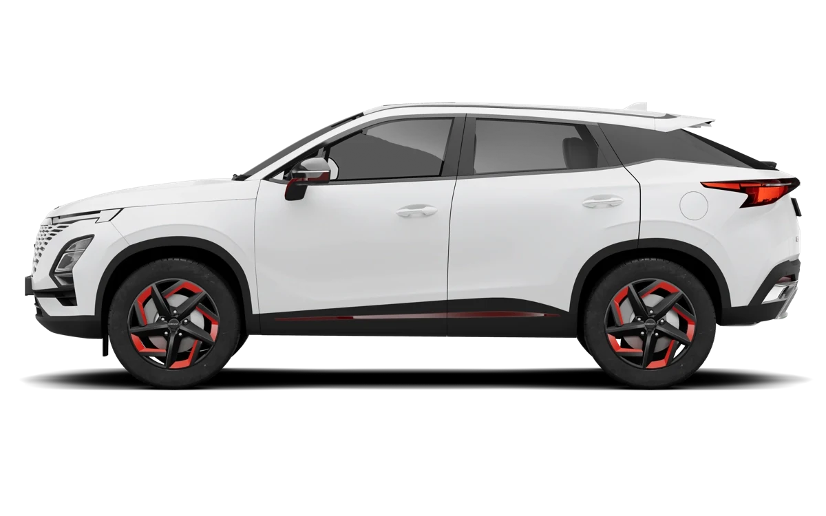Omoda 5 de perfil, oferta de renting en Carwow